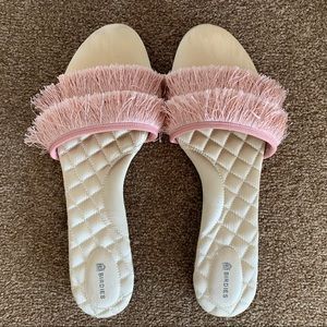 Birdies Blush Pink Slip On Shoe size 12